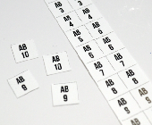 Micro etiquetas para identificar e emparelhar meias